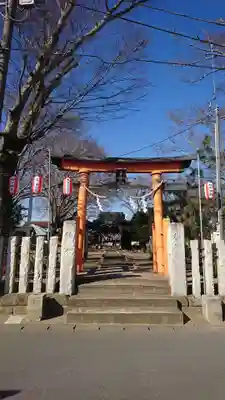 水海道鎮守 八幡神社の鳥居