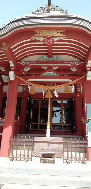 柏諏訪神社の本殿・本堂