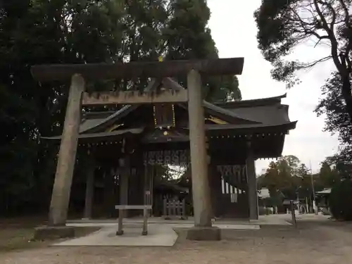 姉埼神社の鳥居