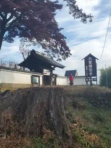 大聖護国寺の山門・神門