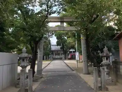 御霊神社の鳥居