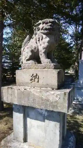 山部神社の狛犬