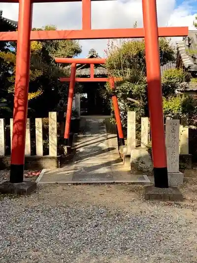 久米田寺の鳥居