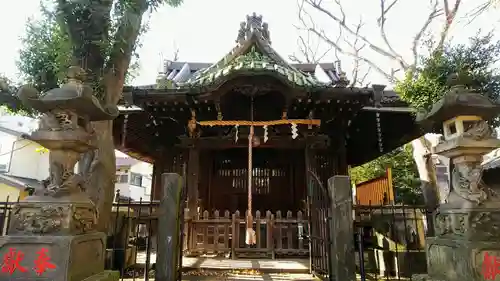 南品川諏訪神社の本殿・本堂