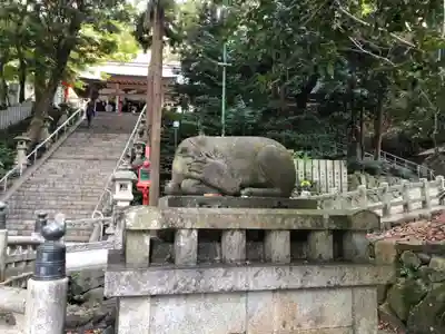 枚岡神社の狛犬