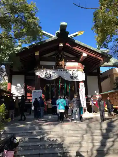 稲毛神社の本殿・本堂