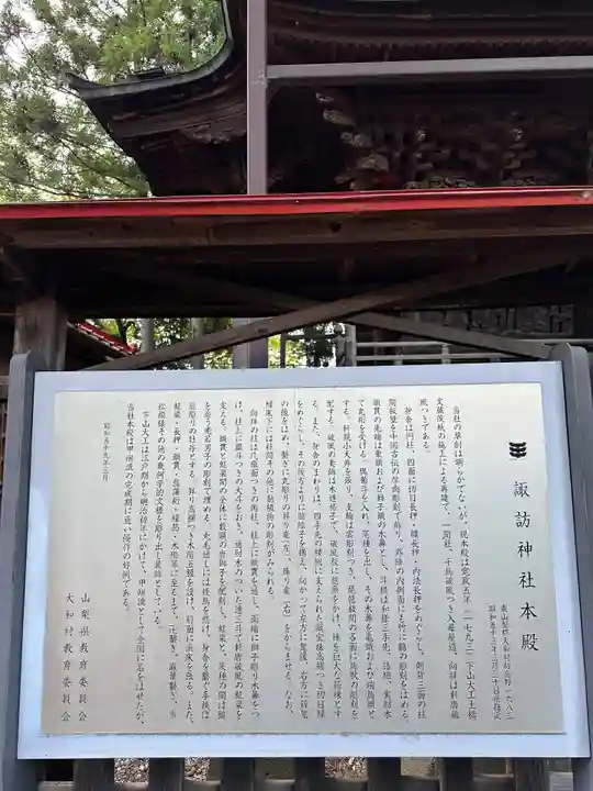 初鹿野諏訪神社(山梨県)