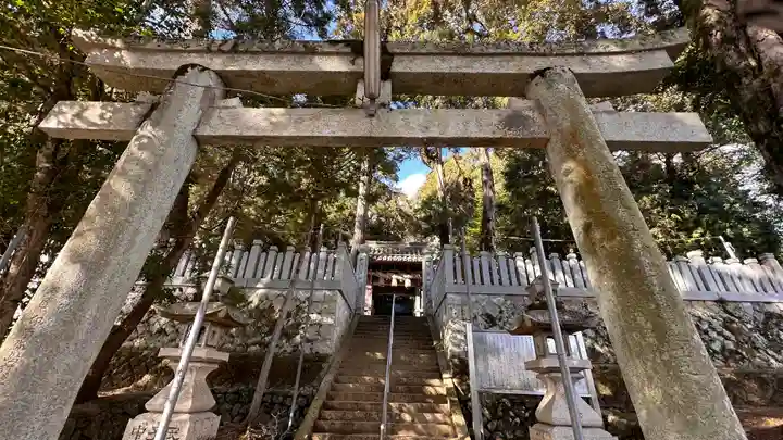 二之宮神社の鳥居