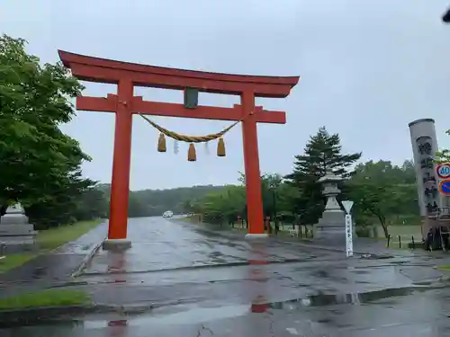 樽前山神社の鳥居