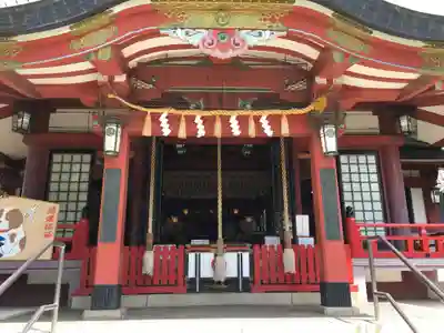 阿倍王子神社の本殿・本堂