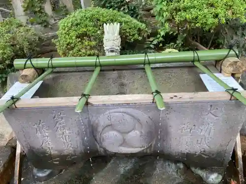 江島神社の手水舎