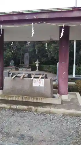 千葉縣護國神社の手水舎