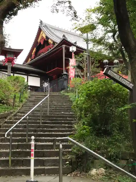 清水観音堂の本殿・本堂