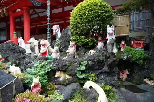 京濱伏見稲荷神社の狛犬