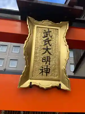 武氏稲荷大明神(京都府)