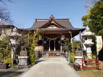矢向日枝神社の本殿・本堂