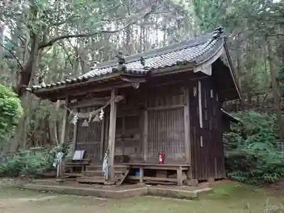 阿口社（赤坂町）の本殿・本堂