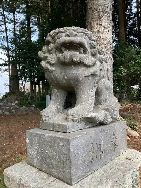 天神社の狛犬