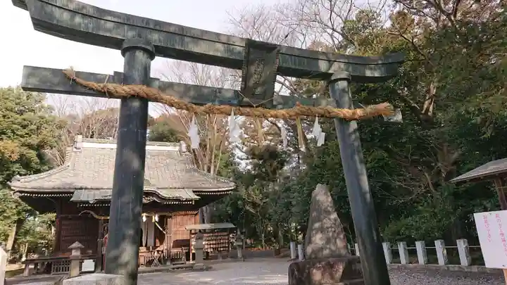 佐野赤城神社の鳥居