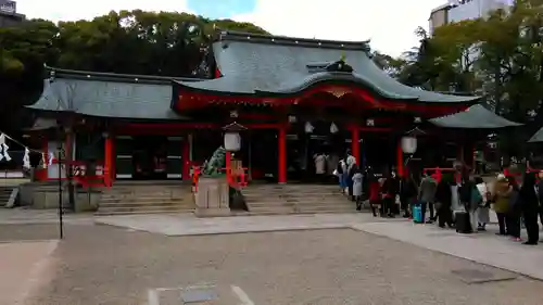 生田神社の本殿・本堂