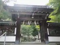 月読神社(松尾大社摂社)の山門・神門