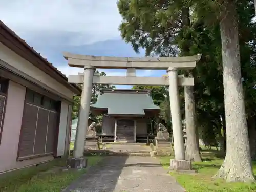 山神社の鳥居