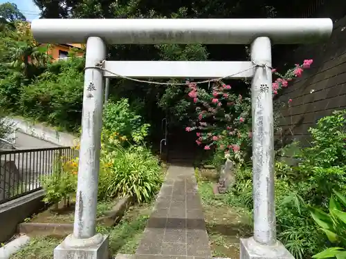 上郷神明社の鳥居