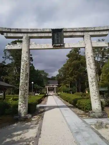 藤樹神社の鳥居