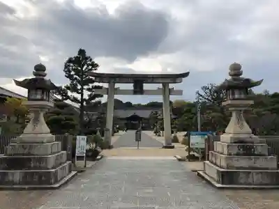 誉田八幡宮の鳥居