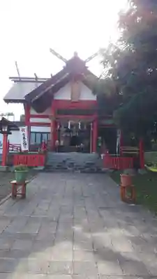 潮見ヶ岡神社の本殿・本堂