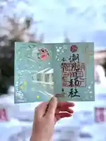 小樽運河と獅子舞
切り絵御朱印