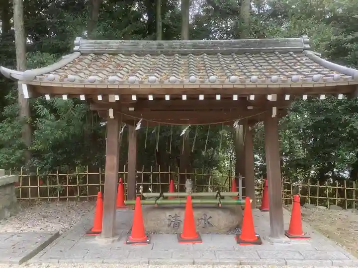 日吉神社(上社)の手水舎