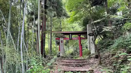 長谷山　長光院の鳥居