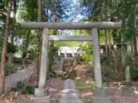 甲波宿禰神社の鳥居