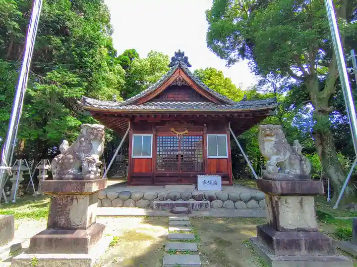 愛宕社(光明寺山屋敷)の本殿・本堂