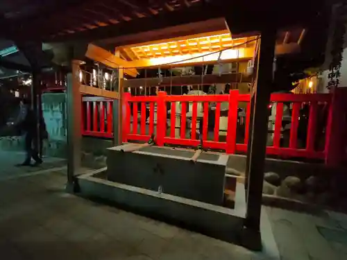 千代保稲荷神社の手水舎