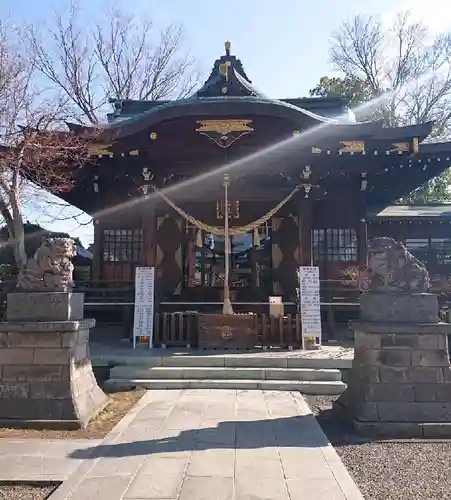 行田八幡神社の本殿・本堂