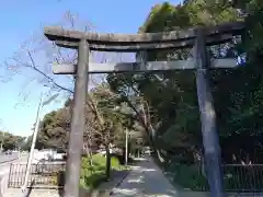 江田神社の鳥居