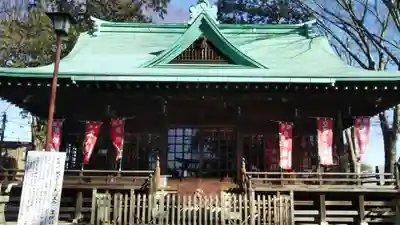 (下館)羽黒神社の本殿・本堂