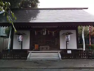 母智丘神社の本殿・本堂