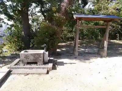 山祇社（原山祇社）の手水舎