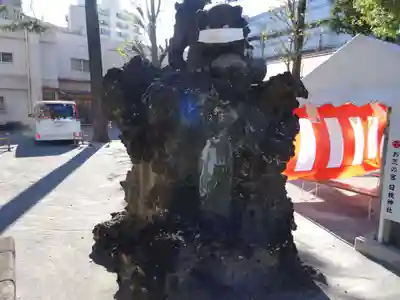 お三の宮日枝神社の狛犬