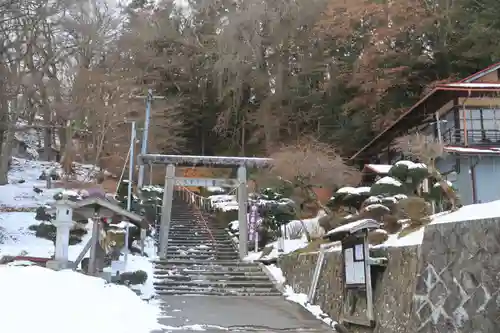 三春大神宮の鳥居