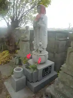 法話と天井絵の寺 観音寺の地蔵