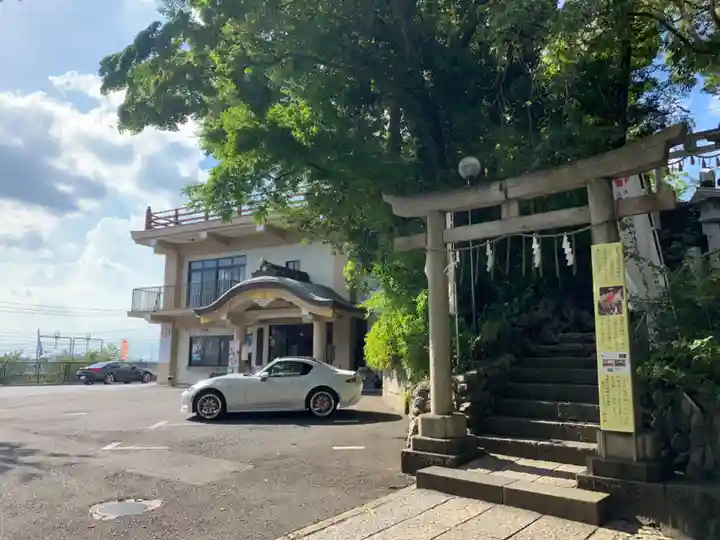 多摩川浅間神社の鳥居