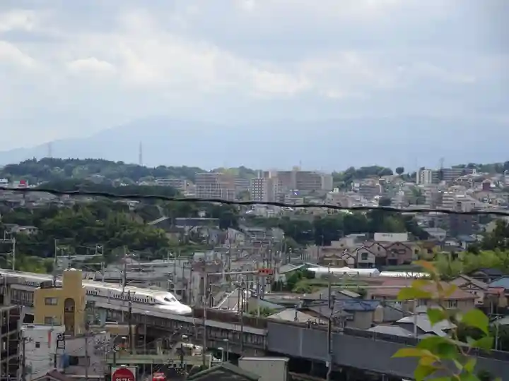 富士山神社の景色