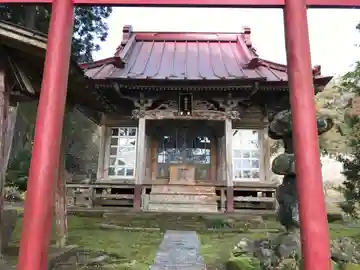 瘡守稲荷の本殿・本堂