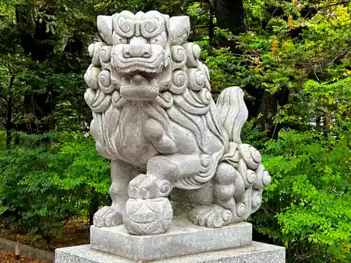 琴似神社の狛犬