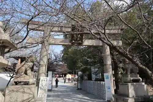 道明寺天満宮の鳥居