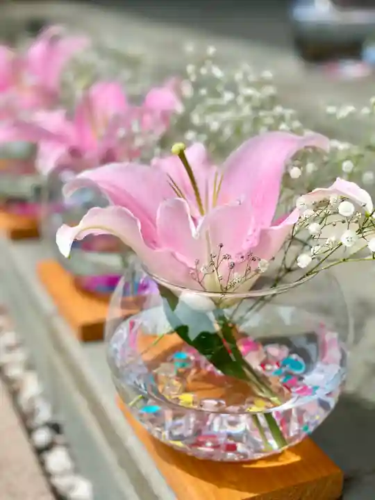 伊達神社の手水舎